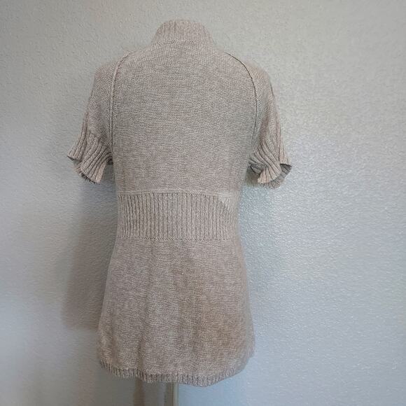 Kenneth Cole Reaction Beige Knit Button Cardigan Size S - Picture 8 of 11